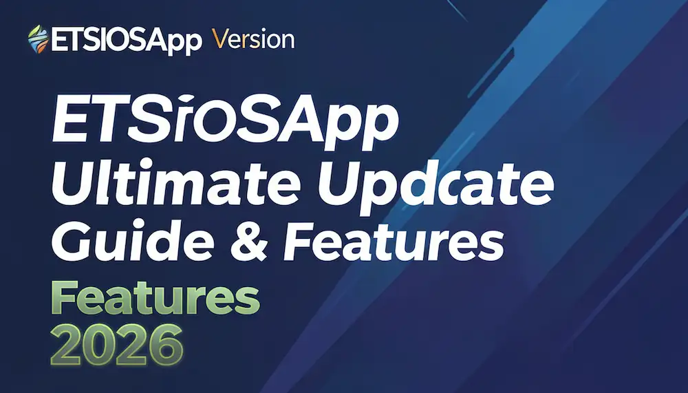 etsiosapp version from etruesports